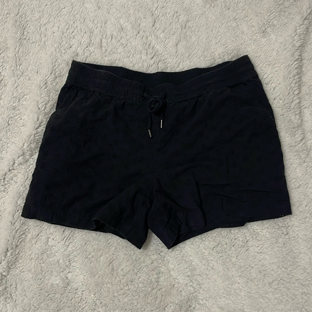 Styling Company black drawstring shorts